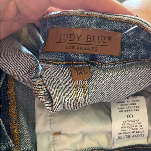 Judy Blue Kara High Rise Rigid Magic Button Fly Size 1XL - Picture 4 of 5